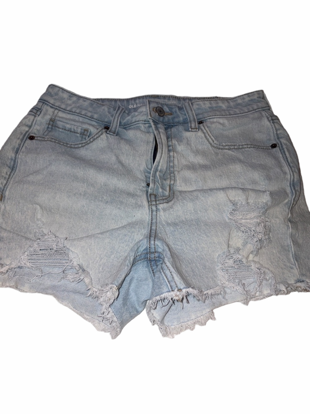 Old Navy OG Straight High-Rise Denim Shorts Bundle (4) | EUC | Sz 6 - Picture 6 of 9